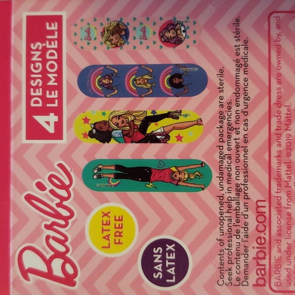 Barbie BandAids!!!! Three Boxes Bundle! - Picture 3 of 5